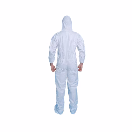 Disposable Coverall Hooded Sterilization Full Body Protection Clothing
