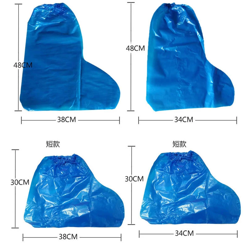 Waterproof Non-Skid Microporous Non-Woven Elastic Disposable Safety Boot Covers Long Shoe Covers